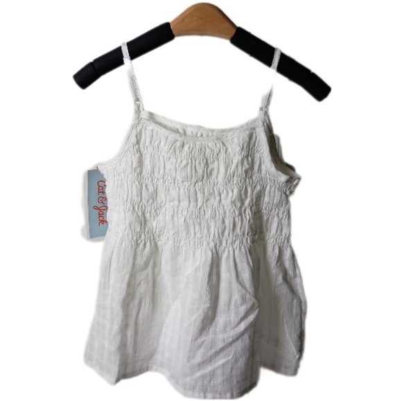 Cat & Jack NWT Girls Sleeveless Top Size XS 4/5 - Picture 2 of 8